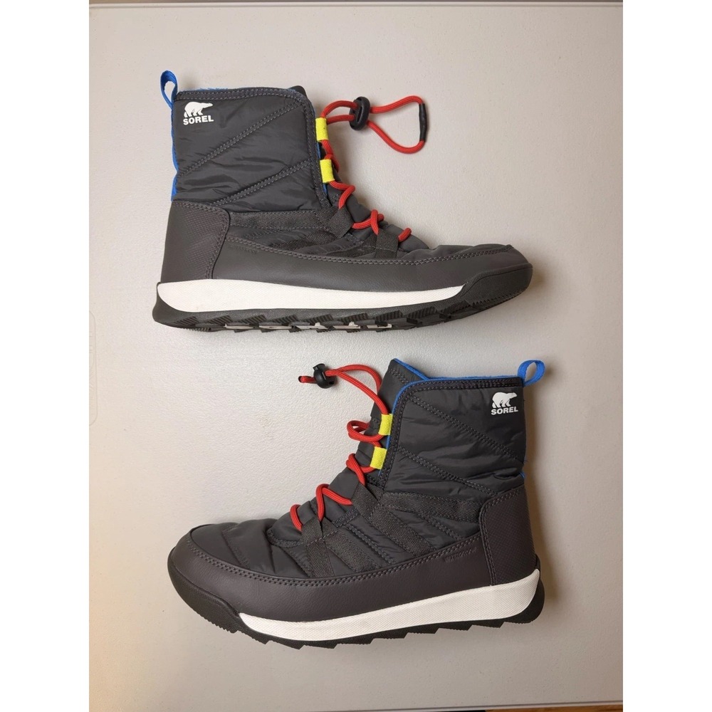 Sorel Whitney II Lace Up Snow Boots Size 7 Waterproof Insulated NY3903-093